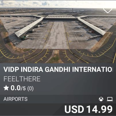 VIDP Indira Gandhi International Airport by FeelThere. USD 14.99