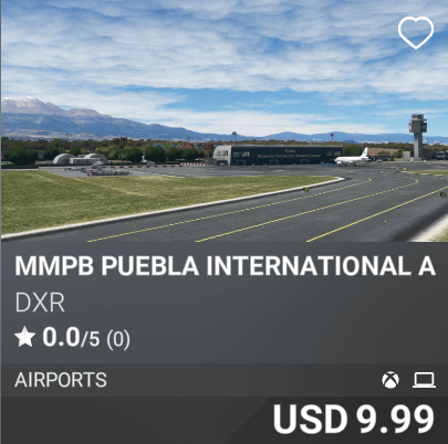 MMPB Puebla International Airport by DXR. USD 9.99