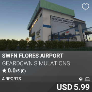 SWFN Flores Airport by GearDown Simulations. USD 5.99