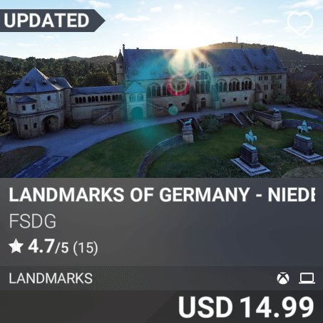  Landmarks of Germany - Niedersachsen & Bremen by FSDG. USD 14.99
