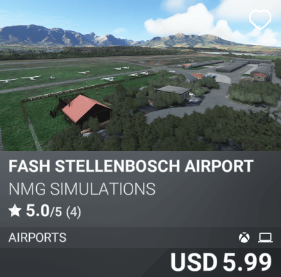 FASH Stellenbosch Airport by NMG Simulations. USD 5.99