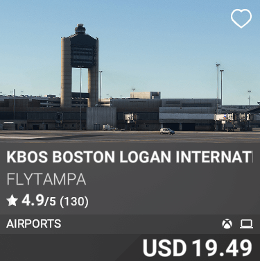 KBOS Boston Logan International Airport by Flytampa. USD 19.49