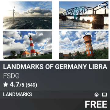 Landmarks of Germany LIBRARY ONLY by FSDG. Free