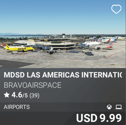MDSD Las Americas International Airport by BravoAirspace. USD 9.99