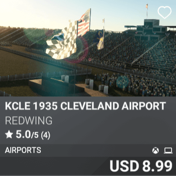 KCLE 1935 CLEVELAND AIRPORT by REDWING. USD 8.99