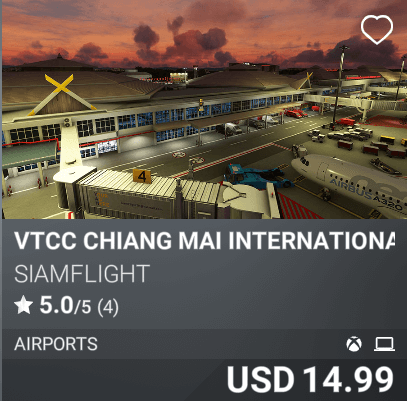 VTCC Chiang Mai International Airport by SiamFlight. USD 14.99