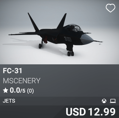 FC-31 by mscenery. USD 12.99