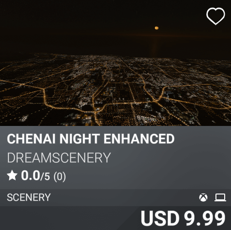 Chenai Night Enhanced by Dreamscenery. USD 9.99