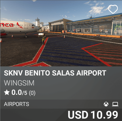 SKNV Benito Salas Airport by Wingsim USD 10.99