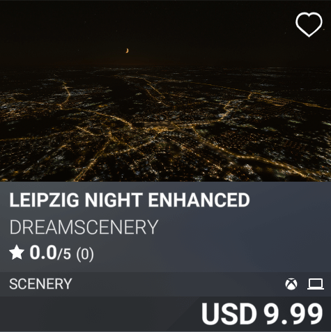 LEIPZIG Night Enhanced by Dreamscenery. USD 9.99