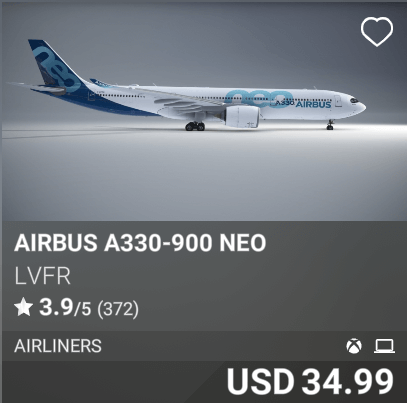 Airbus A330-900 Neo by LVFR USD 34.99