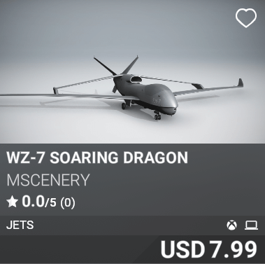 WZ-7 Soaring Dragon by Mscenery. USD 7.99