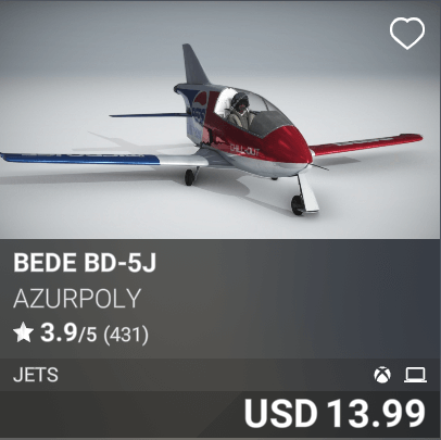 Bede BD-5J by Azurpoly USD 13.99