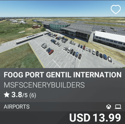 FOOG Port Gentil International Airport by MSFScenerybuilders. USD 13.99