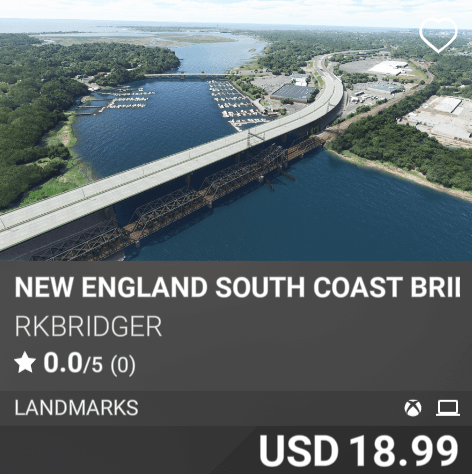 New England South Coast Bridges by rkbridger. USD 18.99