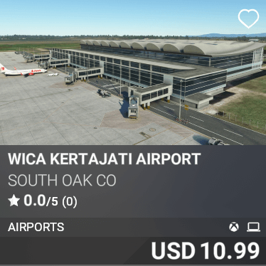 WICA Kertajati Airport by South Oak Co. USD 10.99