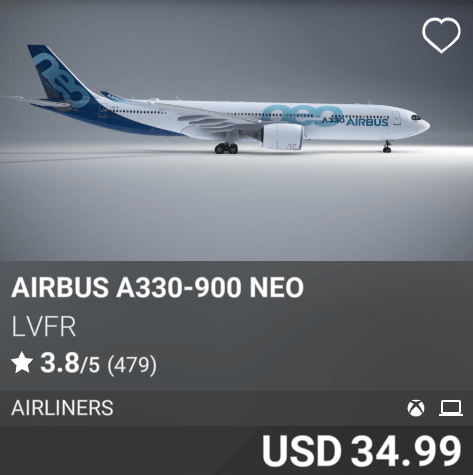 Airbus A330-900 NEO by LVFR. USD 34.99