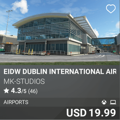 EIDW Dublin International Airport by MK-Studios USD 19.99