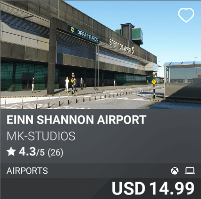 EINN Shannon Airport by MK-Studios USD 14.99