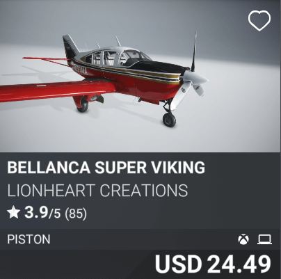 Bellanca Super Viking by Lionheart Creations. USD 24.49