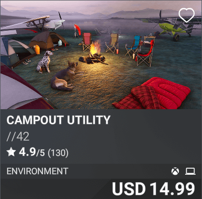 Campout Utility by //42. USD 14.99