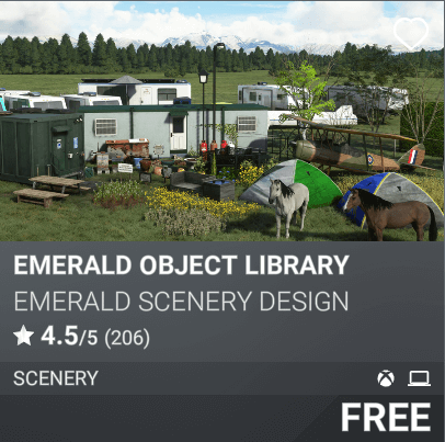 Emerald Object Library by Emerald Scenery Design. Free.