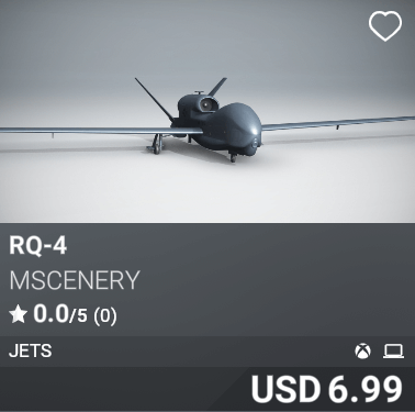 RQ-4 by mscenery. USD 6.99