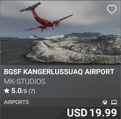 BGSF Kangerlussuaq Airport by MK-STUDIOS. USD 19.99