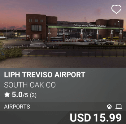 LIPH Treviso Airport by South Oak Co USD 15.99