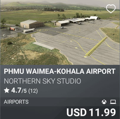 PHMU Waimea-Kohala Airport by Northern Sky Studio USD 11.99