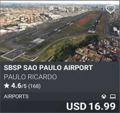 SBSP Sao Paulo Airpoty by Paulo Ricardo USD 16.99