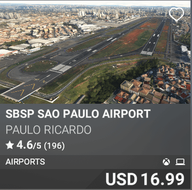 SBSP SAO PAULO AIRPORT by PAULO RICARDO. USD 16.99