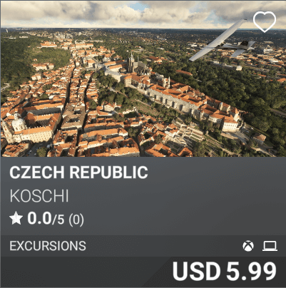 Czech Republic by Koschi. USD 5.99