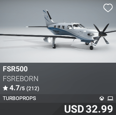 FSR500 by FSReborn. USD 32.99