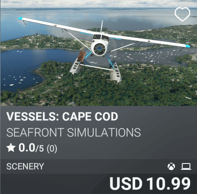 Vessels: Cape Cod by Seafront Simulations. USD 10.99