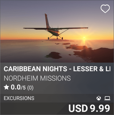 Caribbean Nights - Lesser & Leeward Antilles by Nordheim Missions. USD 9.99