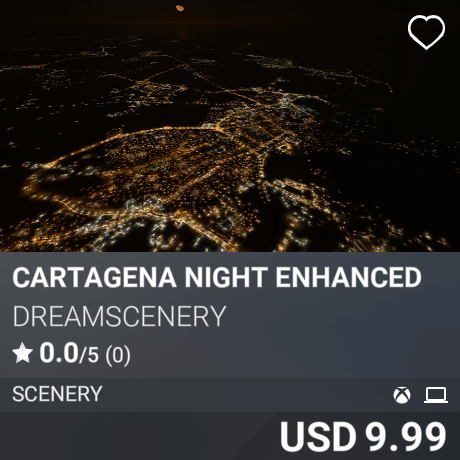 Cartagena Night Enhanced by DreamScenery. USD 9.99