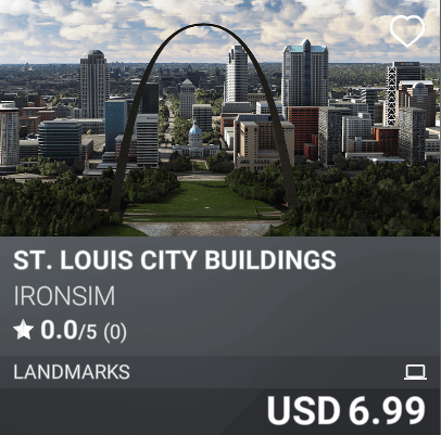 St. Louis City Buildings by Ironsim. USD 6.99