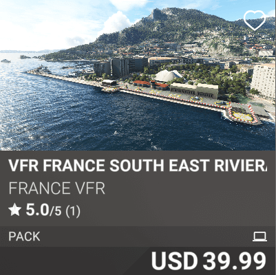 VFR France South East Riviera by France VFR. USD 39.99