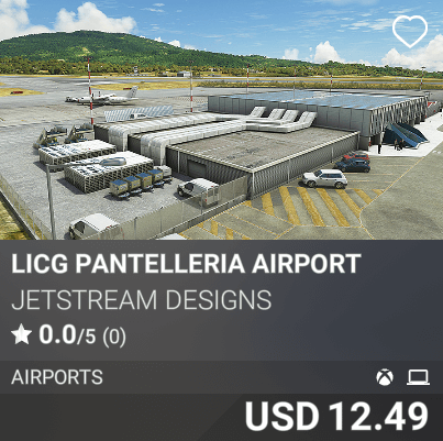 LICG Pantelleria Airport by JetStream Designs. USD 12.49