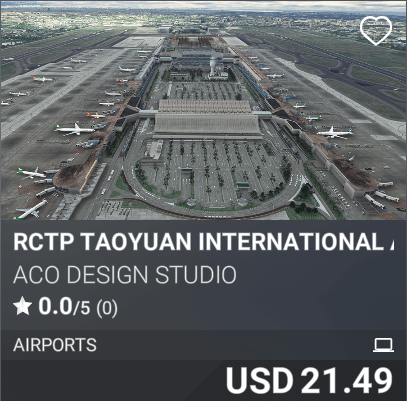RCTP Taoyuan International Airport by ACO Design Studio. USD 21.49