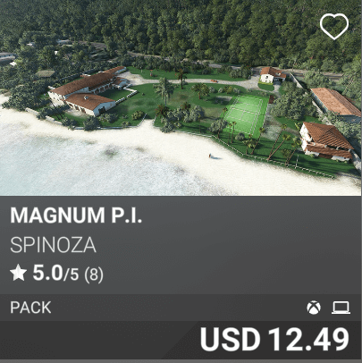 MAGNUM P.I. by SPINOZA. USD 12.49