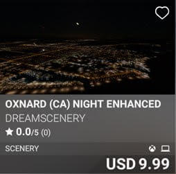 Oxnard (CA) Night Enhanced by DreamScenery. USD 9.99