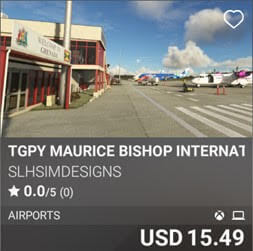 TGPY Maurice Bishop International Airport by SLHSimDesigns. USD 15.49
