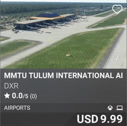 MMTU Tulum International Airport by DXR. USD 9.99