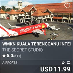 WMKN Kuala Terengganu International Airport by The Secret Studio. USD 11.99
