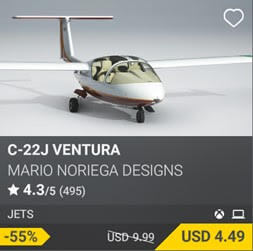C-22J Ventura by Mario Noriega Designs. USD 9.99 (on sale for 4.49)