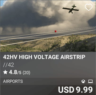42HV High Voltage Airstrip by //42. USD 9.99