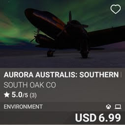Aurora Australis: Southern Lights by South Oak Co. USD 6.99