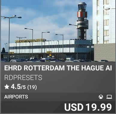 EHRD Rotterdam The Hague Airport by RDPresents. USD 19.99